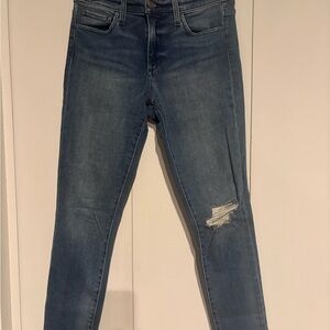 Joe's Jeans Blue Skinny Distressed Denim